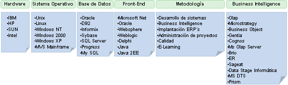 Mapa conceptual del desarrollo de sistemas